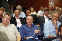 Tenants, trade unionists and councillors listening to debate (photo Andrew Wiard www.reportphotos.co.uk)